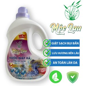 Nước giặt xả hương Mộc lau tím can 3600g