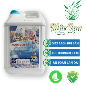 Nước giặt xả hương Mộc lau Xanh can 9.5kg